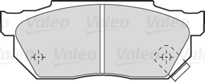 Valeo 301047 - Тормозные колодки, дисковые, комплект autodnr.net