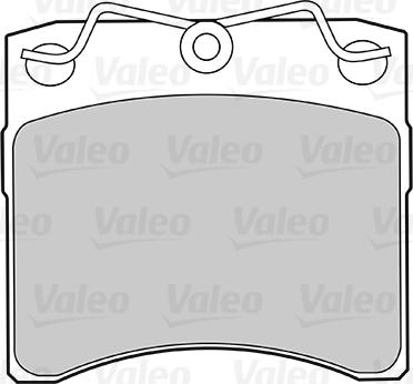 Valeo 301048 - Тормозные колодки, дисковые, комплект autodnr.net