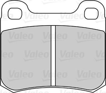 Valeo 301105 - Тормозные колодки, дисковые, комплект autodnr.net