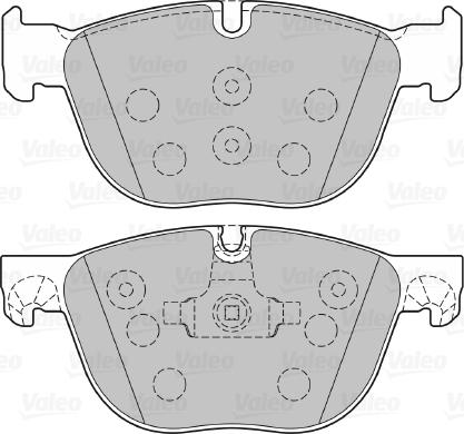 Valeo 301130 - Тормозные колодки, дисковые, комплект avtokuzovplus.com.ua