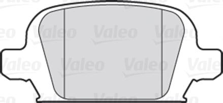 Valeo 301457 - Тормозные колодки, дисковые, комплект avtokuzovplus.com.ua