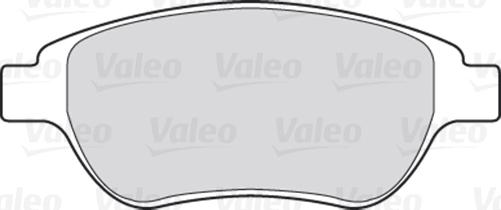 Valeo 301465 - Гальмівні колодки, дискові гальма autocars.com.ua