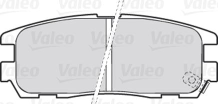 Valeo 301507 - Тормозные колодки, дисковые, комплект autodnr.net