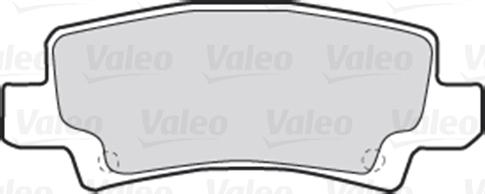 Valeo 301680 - Гальмівні колодки, дискові гальма autocars.com.ua