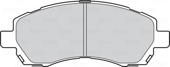 Valeo 302082 - Тормозные колодки, дисковые, комплект autodnr.net