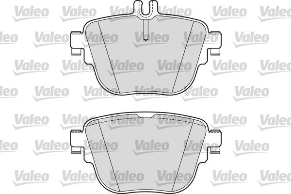 Valeo 302308 - Тормозные колодки, дисковые, комплект autodnr.net