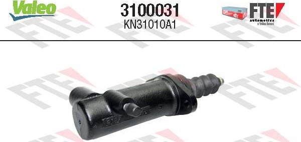 VALEO 3100031 - Робочий циліндр, система зчеплення autocars.com.ua