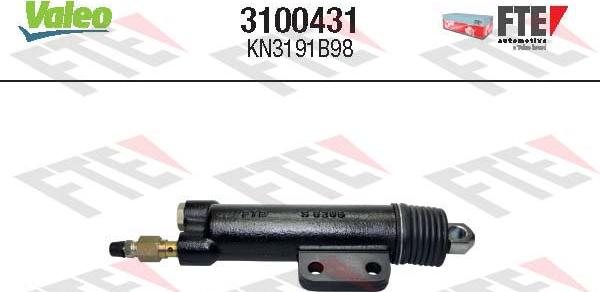 VALEO 3100431 - Робочий циліндр, система зчеплення autocars.com.ua