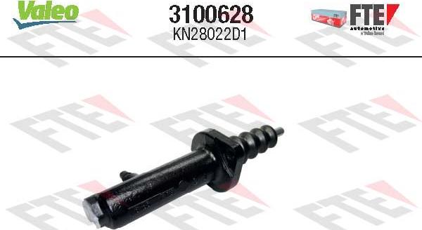 VALEO 3100628 - Робочий циліндр, система зчеплення autocars.com.ua