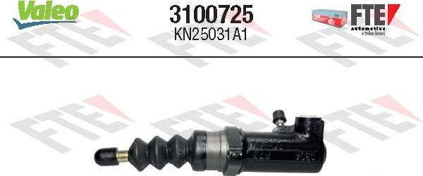 VALEO 3100725 - Робочий циліндр, система зчеплення autocars.com.ua