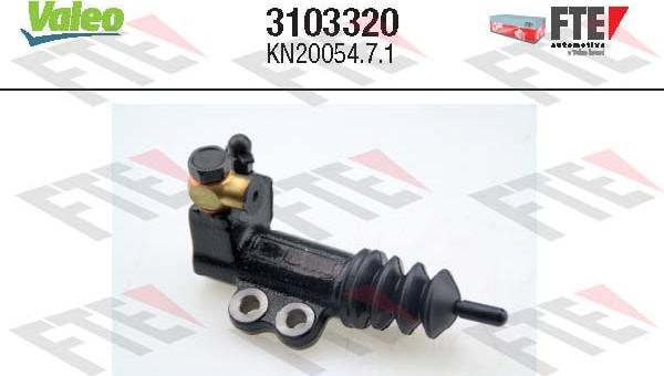 VALEO 3103320 - Робочий циліндр, система зчеплення autocars.com.ua
