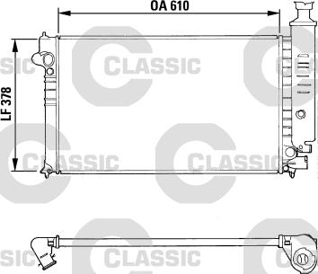 Valeo 310919 - Радіатор, охолодження двигуна autocars.com.ua