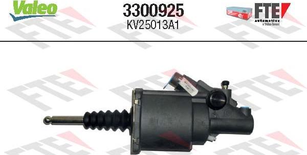 VALEO 3300925 - Підсилювач зчеплення autocars.com.ua
