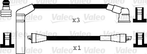 Valeo 346014 - Комплект проводів запалювання autocars.com.ua