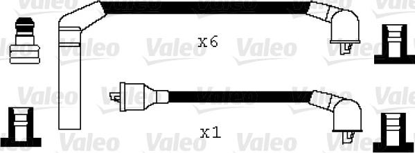 Valeo 346018 - Комплект проводів запалювання autocars.com.ua