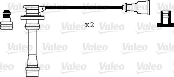Valeo 346020 - Комплект проводів запалювання autocars.com.ua