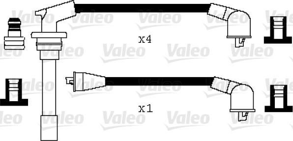 Valeo 346022 - Комплект проводів запалювання autocars.com.ua