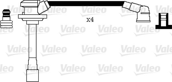 Valeo 346025 - Комплект проводов зажигания autodnr.net