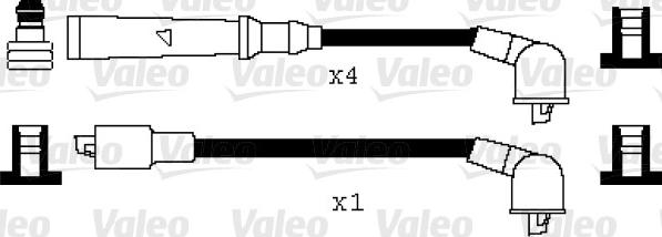 Valeo 346026 - Комплект проводів запалювання autocars.com.ua