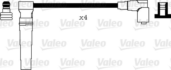 Valeo 346038 - Комплект проводов зажигания autodnr.net