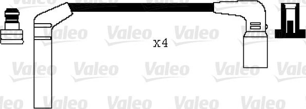 Valeo 346040 - Комплект проводів запалювання autocars.com.ua