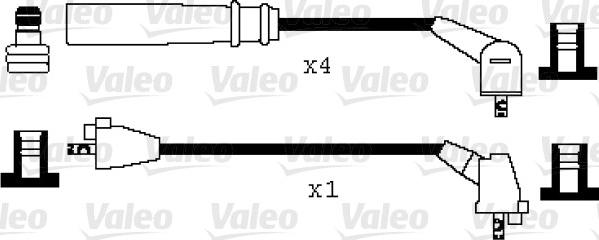 Valeo 346042 - Комплект проводів запалювання autocars.com.ua