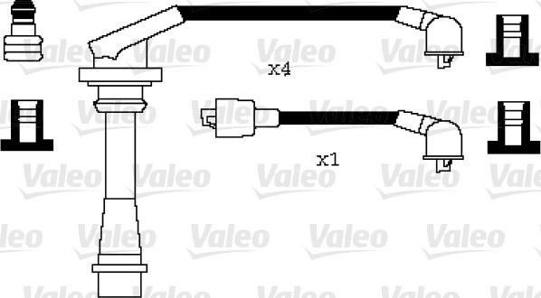 Valeo 346076 - Комплект проводов зажигания autodnr.net