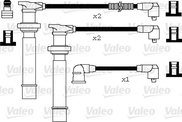 Valeo 346077 - Комплект проводів запалювання autocars.com.ua