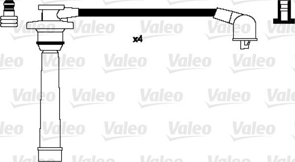 Valeo 346081 - Комплект проводів запалювання autocars.com.ua