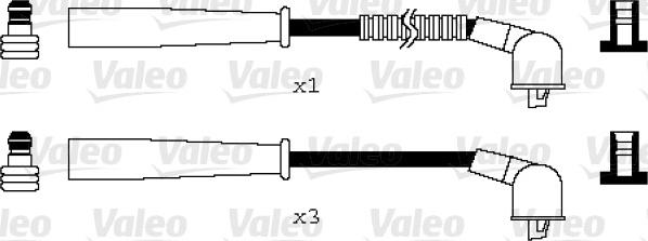 Valeo 346084 - Комплект проводів запалювання autocars.com.ua