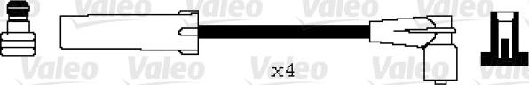 VALEO 346093 - Комплект проводів запалювання autocars.com.ua