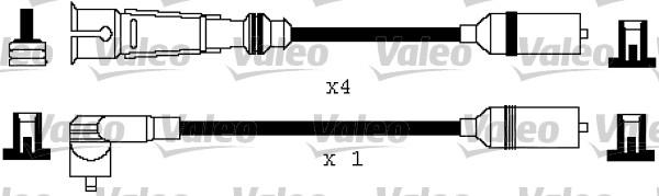 Valeo 346111 - Комплект проводів запалювання autocars.com.ua