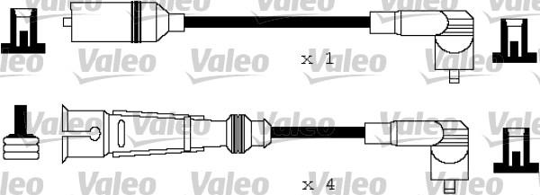 Valeo 346120 - Комплект проводів запалювання autocars.com.ua