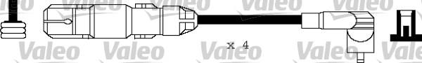 Valeo 346125 - Комплект проводов зажигания avtokuzovplus.com.ua