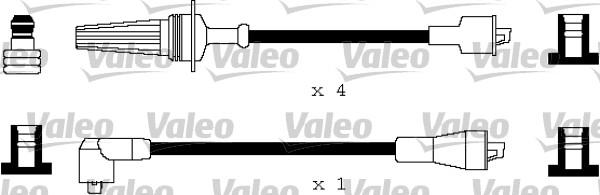 Valeo 346134 - Комплект проводів запалювання autocars.com.ua