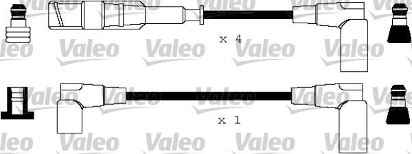 Valeo 346144 - Комплект проводов зажигания autodnr.net
