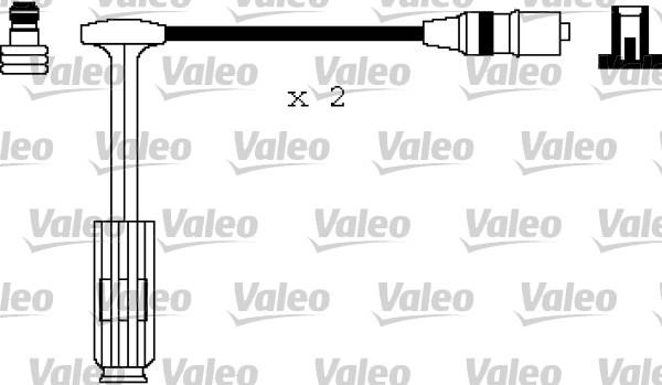 Valeo 346145 - Комплект проводов зажигания avtokuzovplus.com.ua