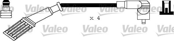 Valeo 346149 - Комплект проводов зажигания autodnr.net
