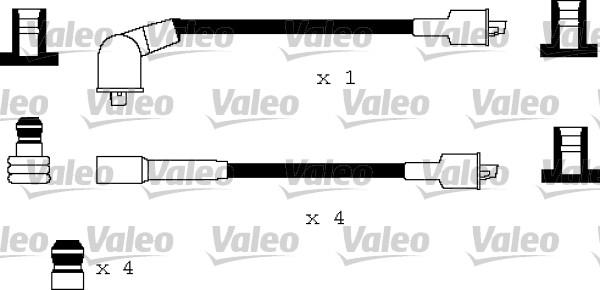 Valeo 346158 - Комплект проводів запалювання autocars.com.ua