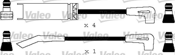 Valeo 346161 - Комплект проводів запалювання autocars.com.ua