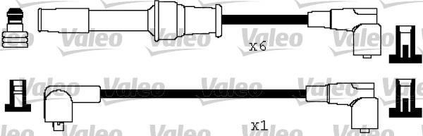 Valeo 346162 - Комплект проводів запалювання autocars.com.ua