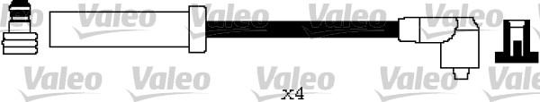 Valeo 346166 - Комплект проводів запалювання autocars.com.ua