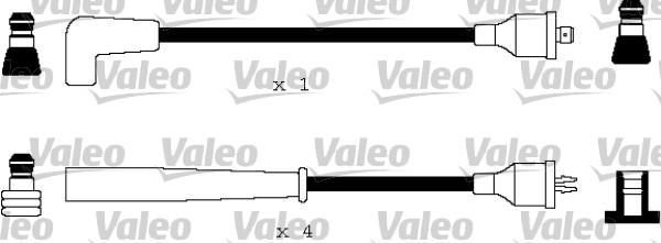 Valeo 346168 - Комплект проводов зажигания autodnr.net