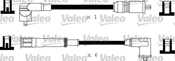 Valeo 346171 - Комплект проводов зажигания autodnr.net