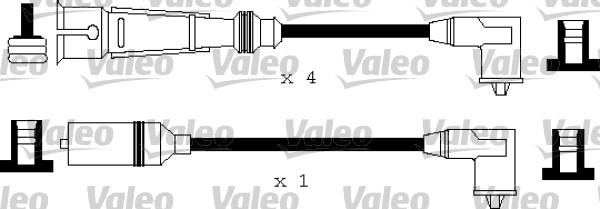 Valeo 346176 - Комплект проводов зажигания autodnr.net