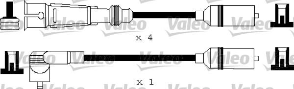 Valeo 346177 - Комплект проводов зажигания autodnr.net