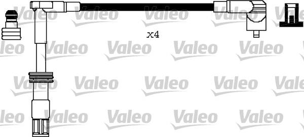Valeo 346184 - Комплект проводів запалювання autocars.com.ua