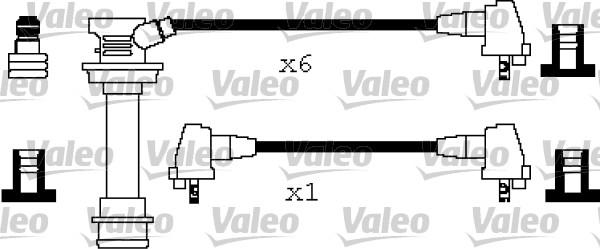 Valeo 346200 - Комплект проводів запалювання autocars.com.ua