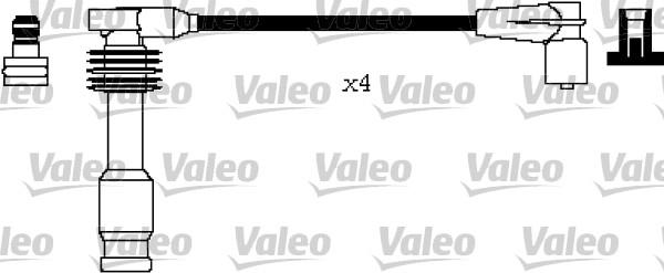 Valeo 346213 - Комплект проводів запалювання autocars.com.ua