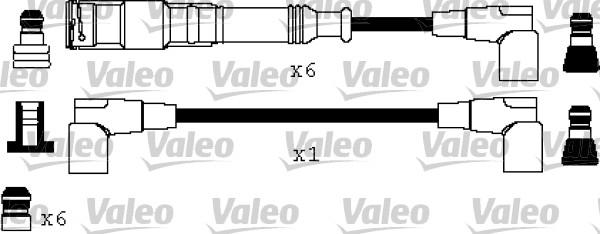 Valeo 346221 - Комплект проводів запалювання autocars.com.ua